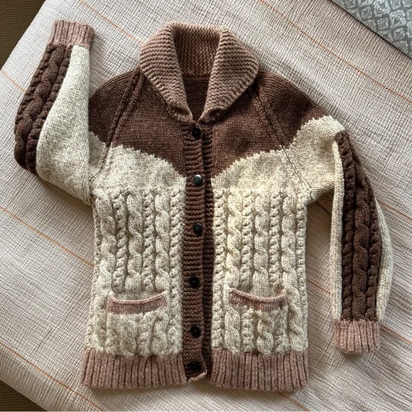 Vintage Buffalo Wool Sweater / Jacket - Picture 3 of 16